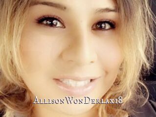 AllisonWonDerlax18