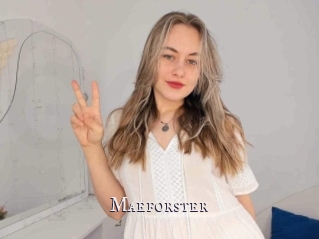 Maeforster