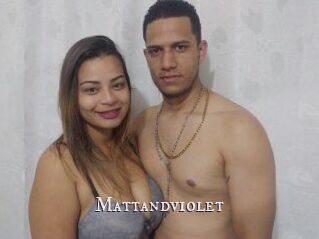 Mattandviolet