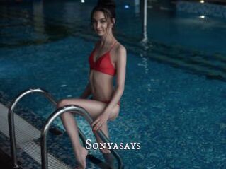 Sonyasays