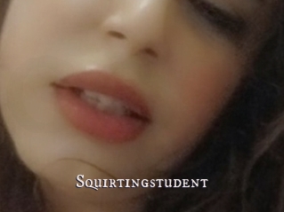 Squirtingstudent